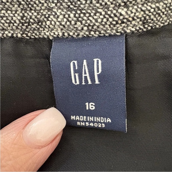 GAP Wool Blend Tweed Straight Pencil Skirt Womens Size 16 (1789) - Picture 3 of 5